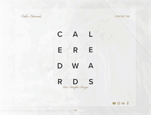 Tablet Screenshot of caleredwards.com